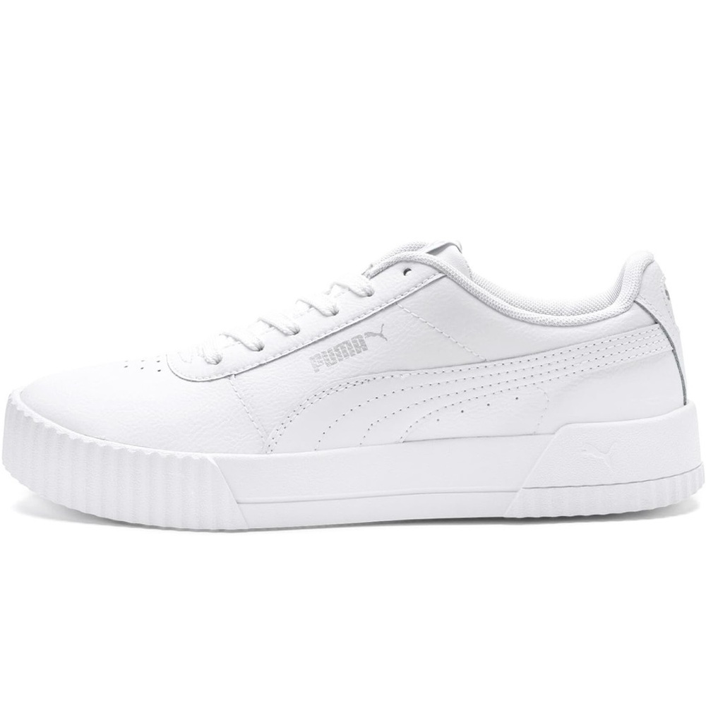 PUMA Women's Carina Leather Sneaker- worn twice